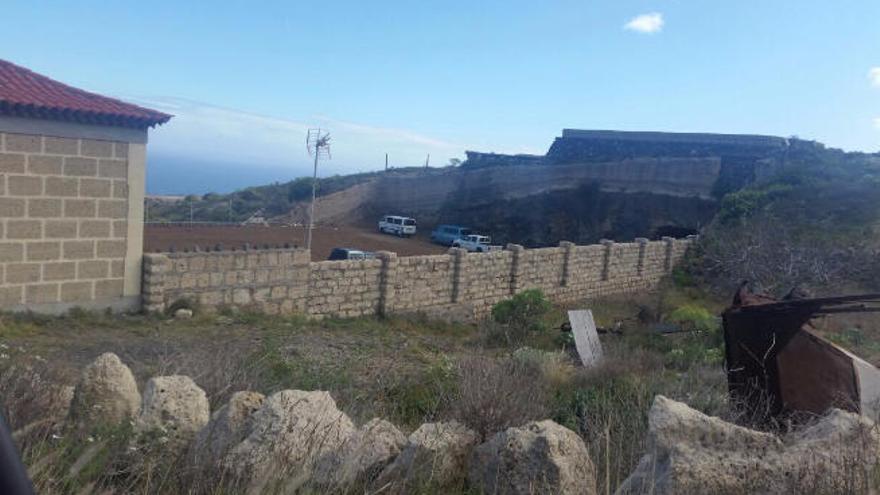 Explanada de Güímar donde se produjo la operación.