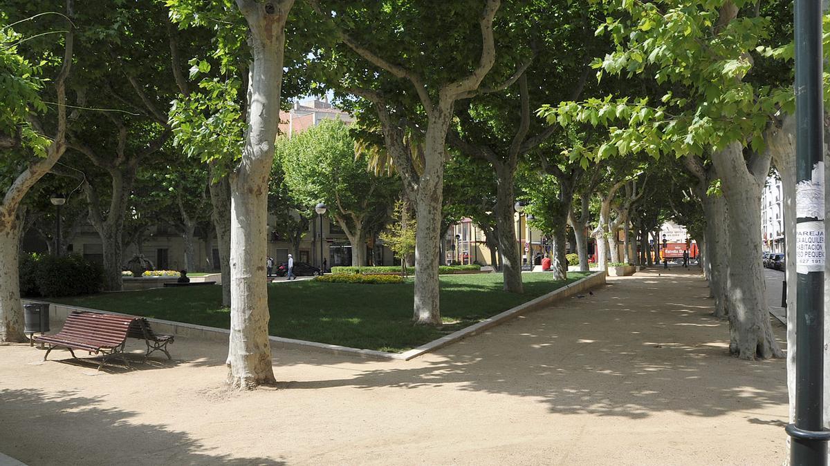 La plaça de l'Estació de Figueres, en una imatge d'arxiu.