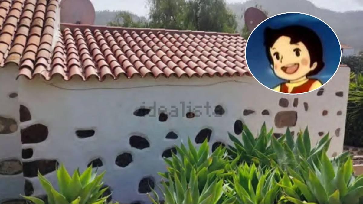Así es la casa de Gran Canaria que recuerda a la de Heidi: piedra, madera y naturaleza por 500 euros al mes