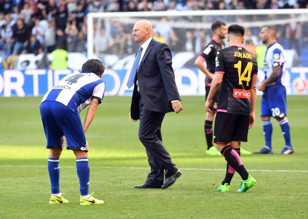 El Dépor cae en Riazor ante el Espanyol