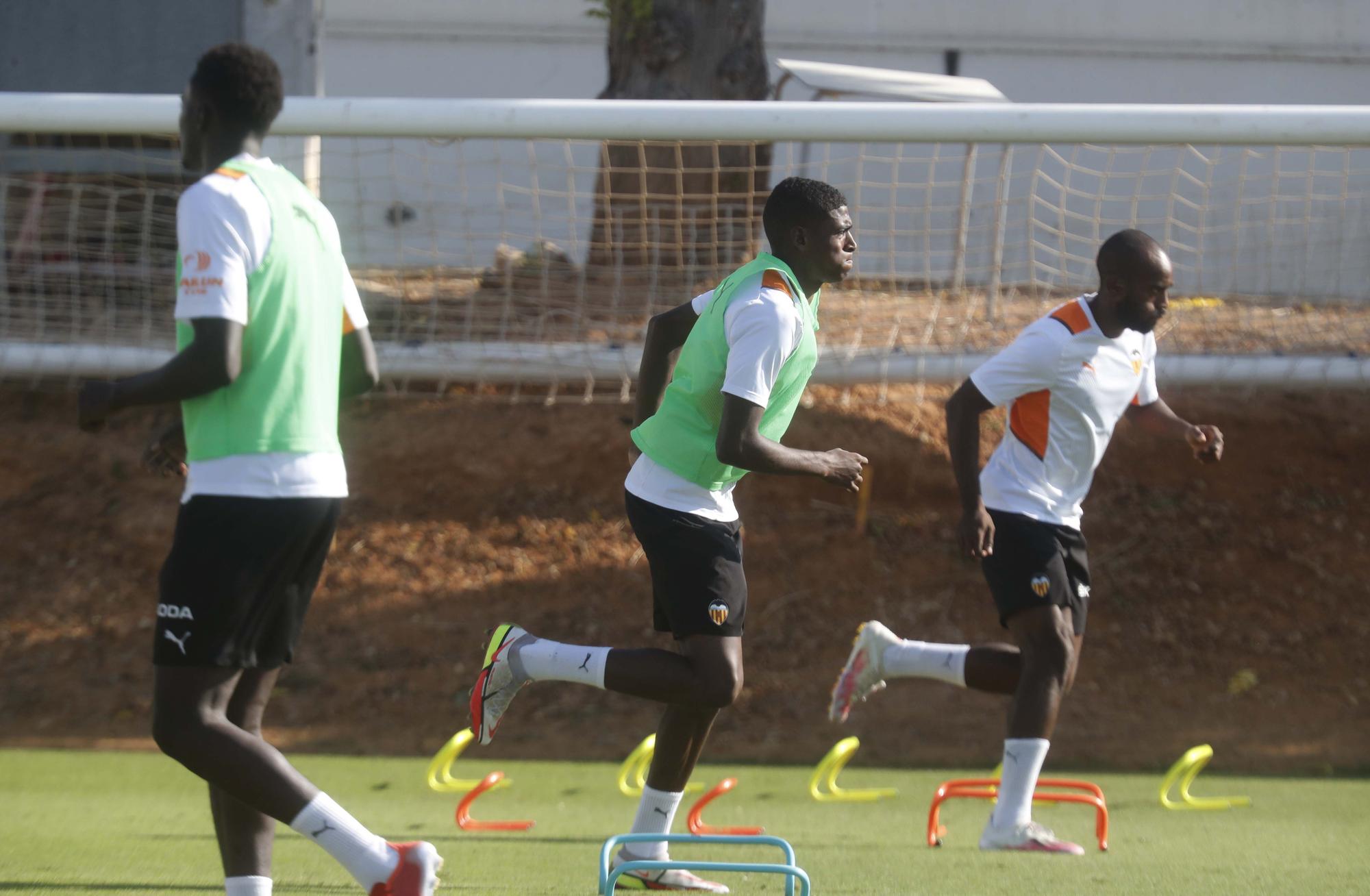 Entrenamiento matinal del Valencia CF 9-9-21