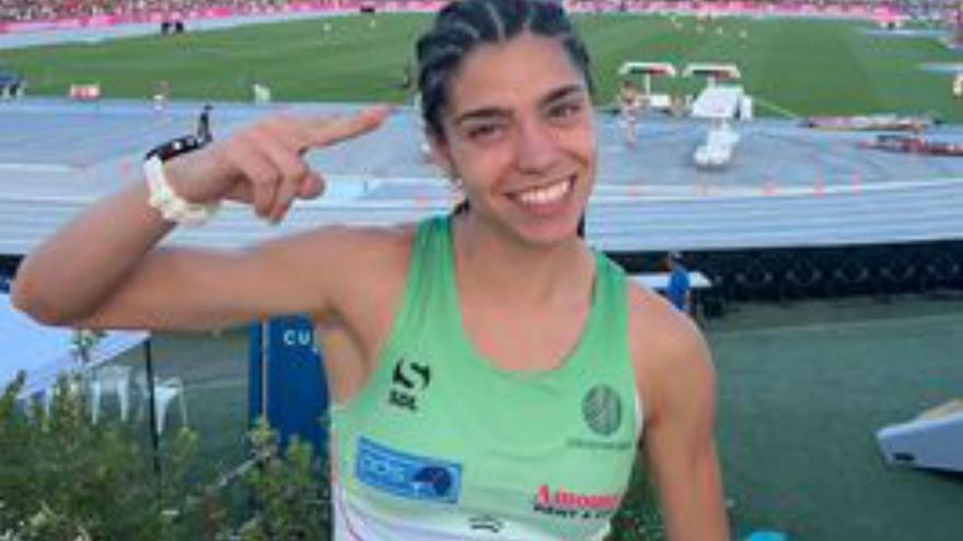 Elena Liaño, la gran esperanza del 1.500 regional