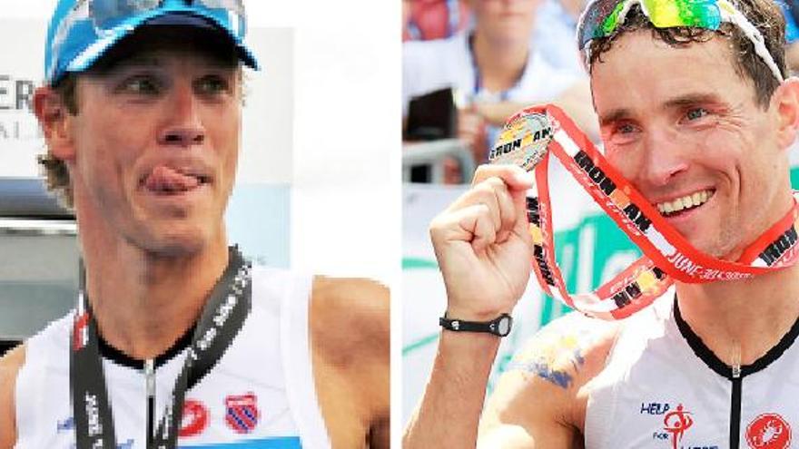 Wollen dieses Jahr endlich den Ironman Hawaii gewinnen:  Michael (li.) und Andreas Raelert