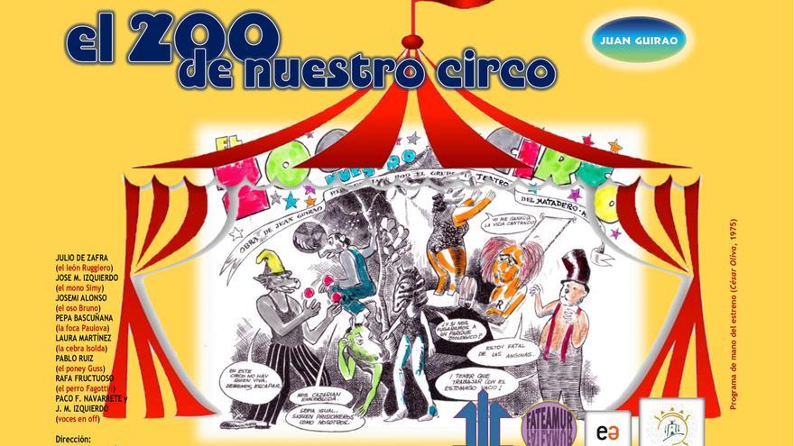 La obra de Juan Guirao &#039;El zoo de nuestro circo&#039; será representada por primera vez en Lorca