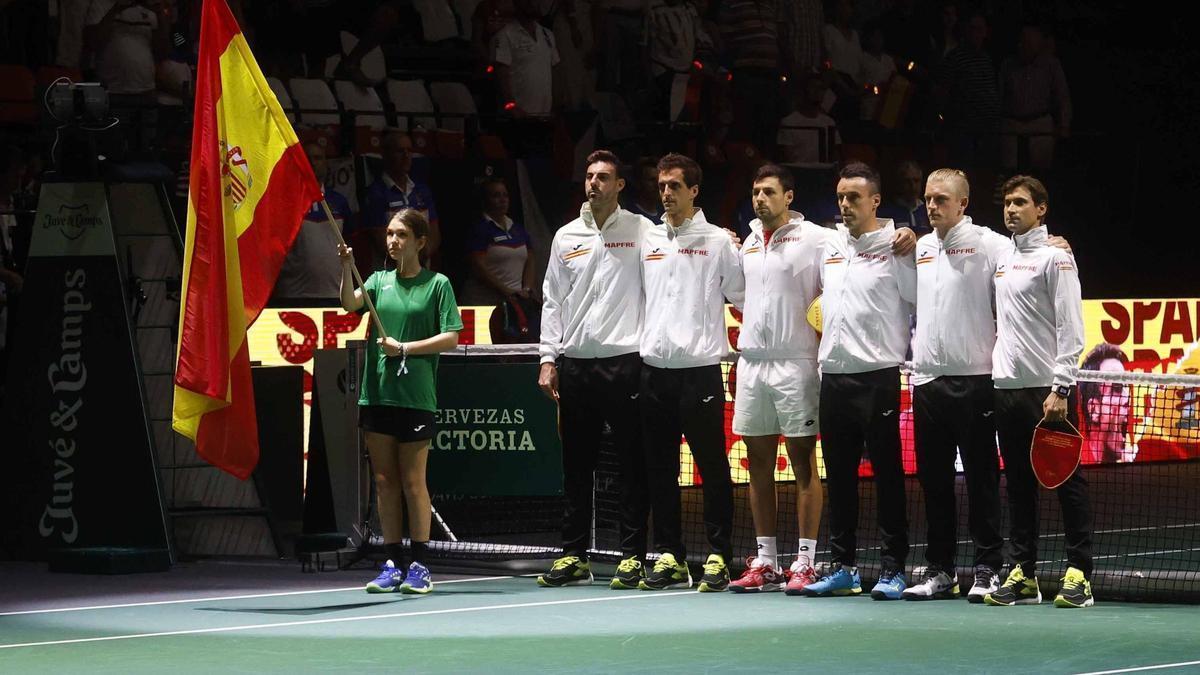 El equipo español de Copa Davis, ante una jornada decisiva en La Fonteta