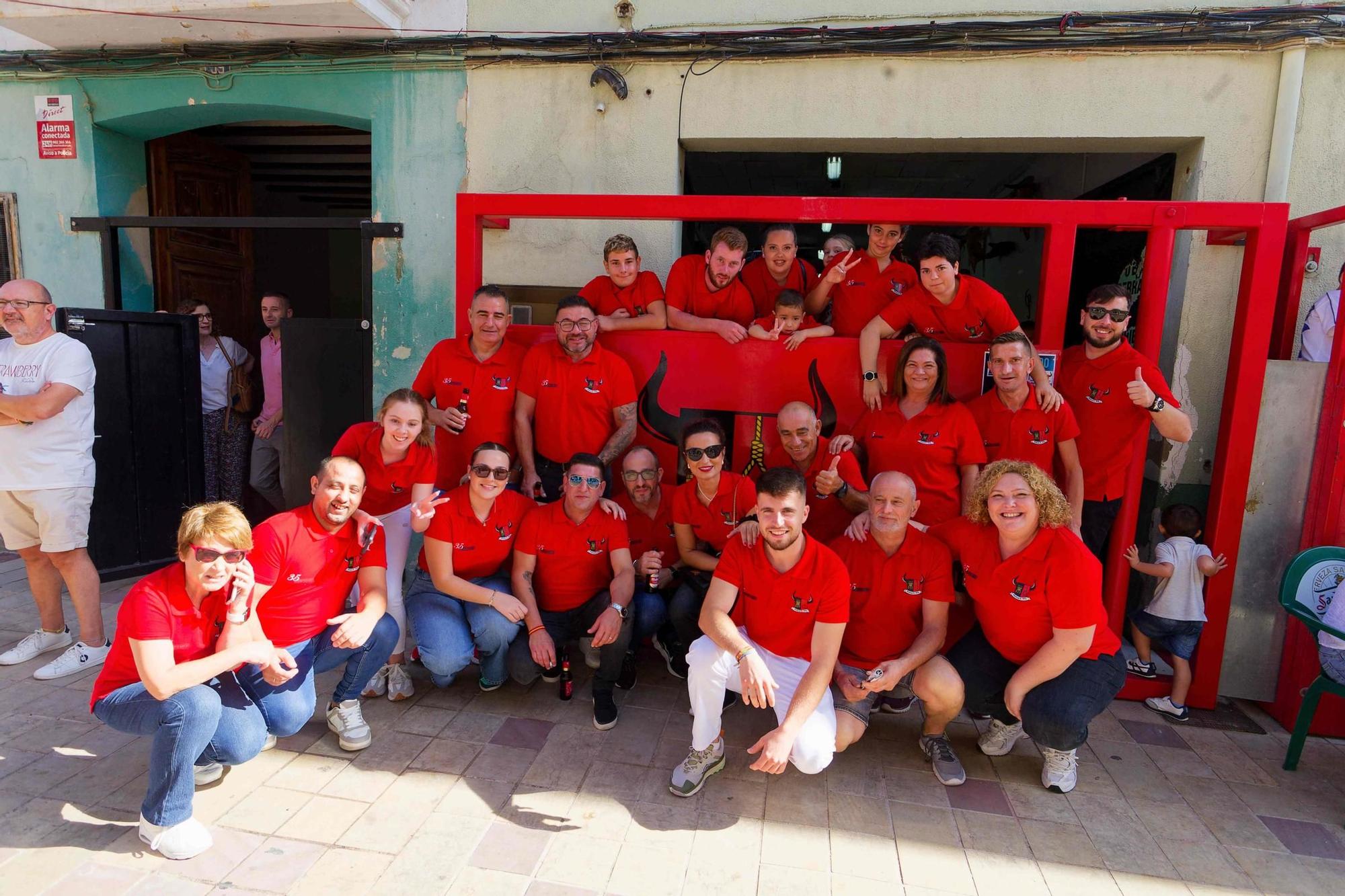 Las imágenes del primer encierro de las fiestas de Almassora