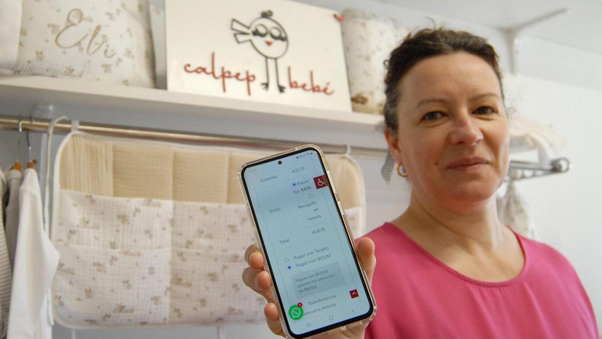 En Calpep Bebé llevan meses cobrando por Bizum facilitando la compra a distancia.