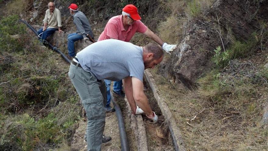 Arreglos en la &quot;sequieta&quot; de Estivella