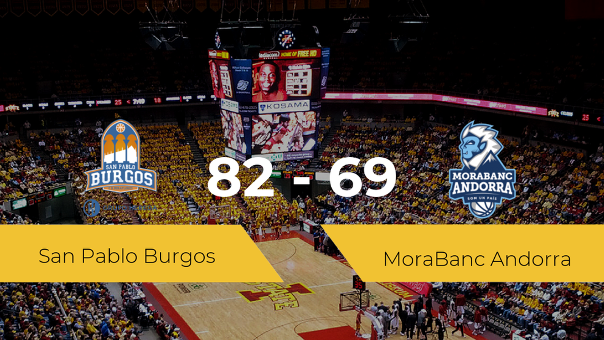 El San Pablo Burgos gana al MoraBanc Andorra por 82-69
