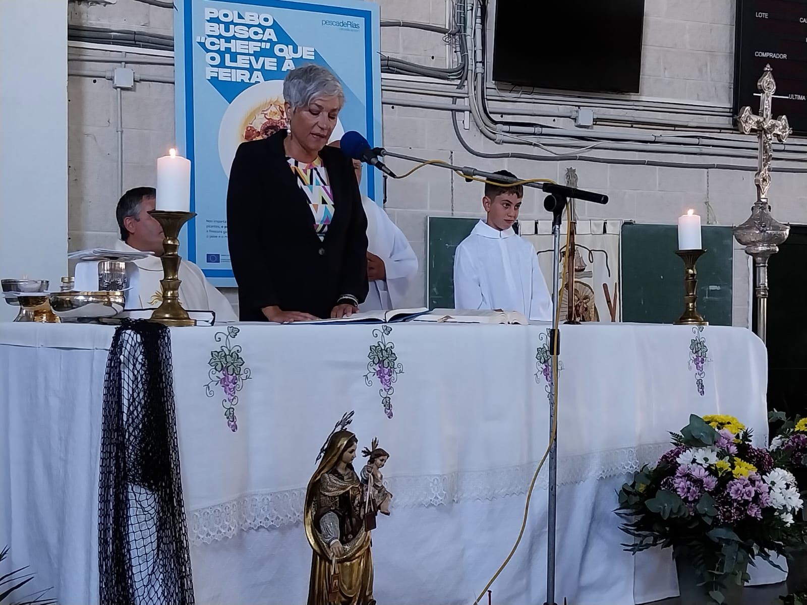Las celebraciones en honor a la Virgen del Carmen en O Morrazo. La procesión en Bueu