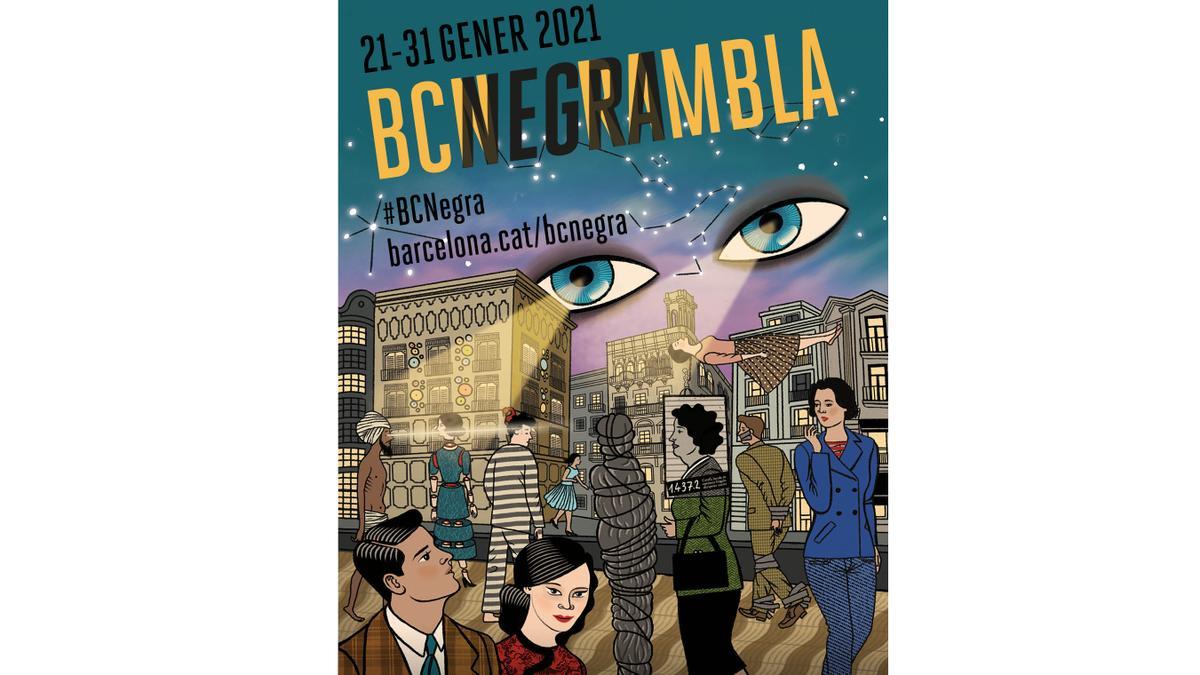 Cartel de BCNegra 2021.