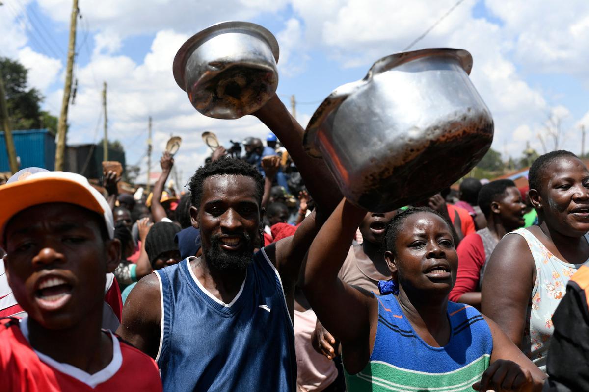 Protestas en Kenia contra el mandato del presidente Ruto