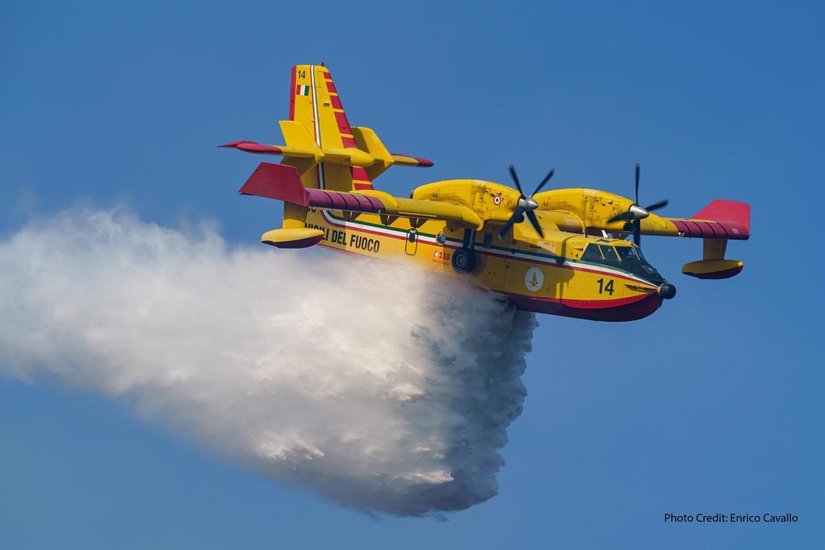Uno de los aviones de DHC operados por Avincis.