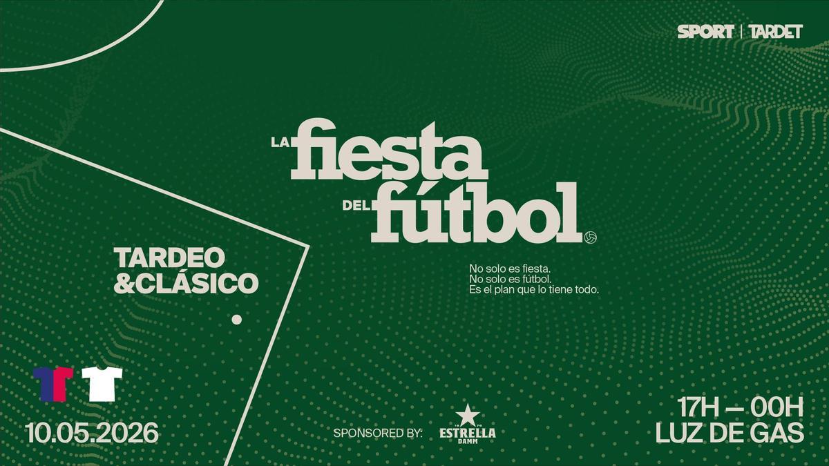La Fiesta del Fútbol llega a Luz de Gas el próximo 10 de mayo