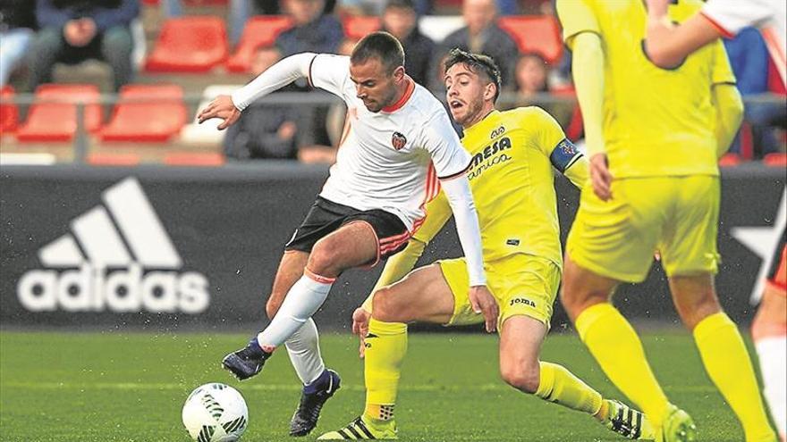 El Villarreal B cae por la mínima en el ‘miniderbi’ frente al Mestalla