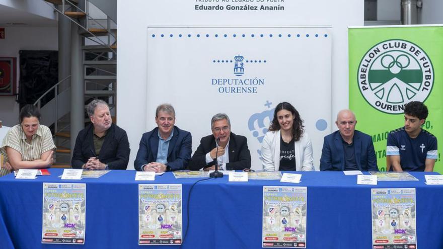 Acto de presentación del torneo. |  Deputación de Ourense