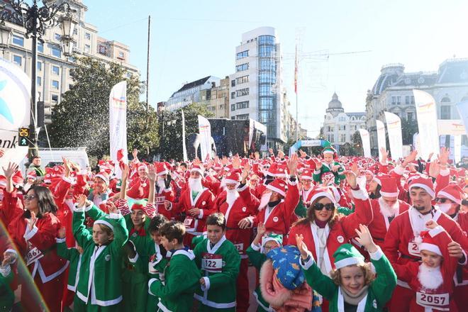 La carrera de Papá Noel.