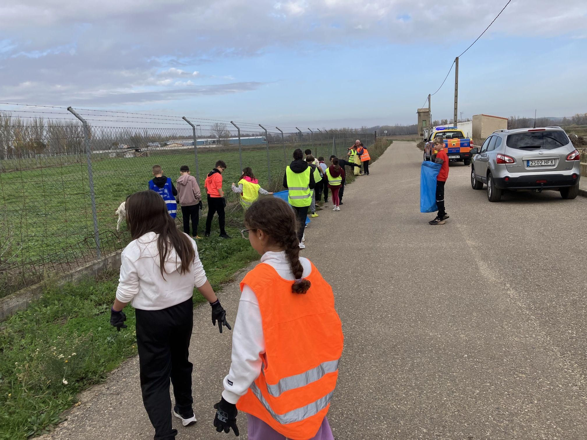 Educación ambiental del colegio Nuestra Señora de la Paz en Villaralbo.
