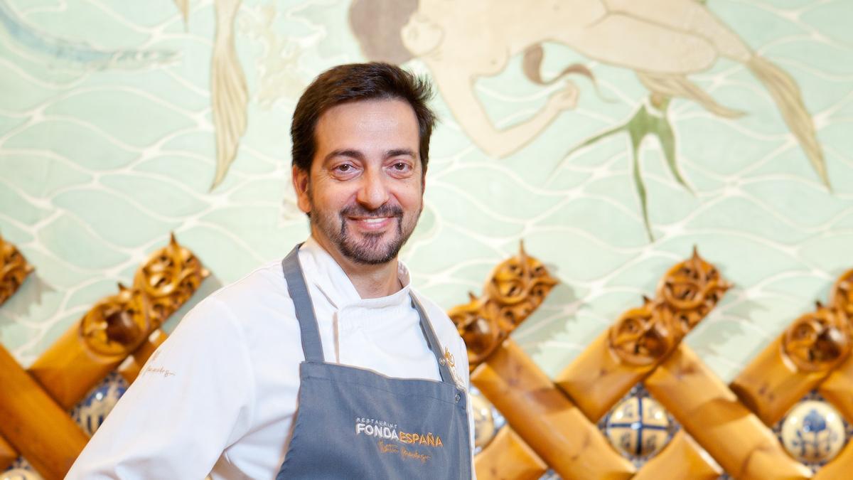 Germán Espinosa, chef de Fonda España