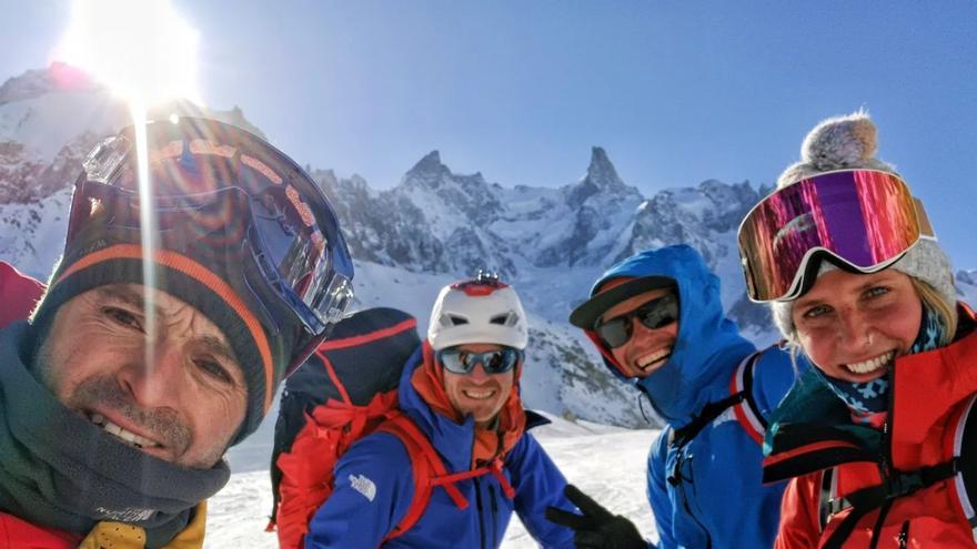 Los hermanos Pou preparan en los Alpes su próxima expedición al Himalaya