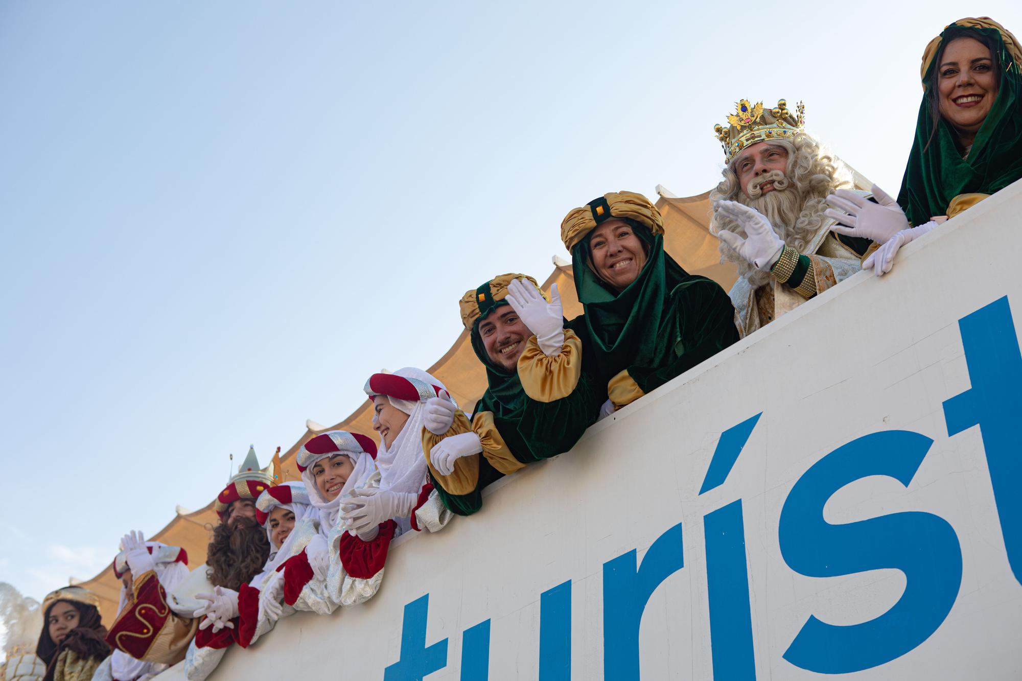 Los Reyes Magos desembarcan en Cartagena