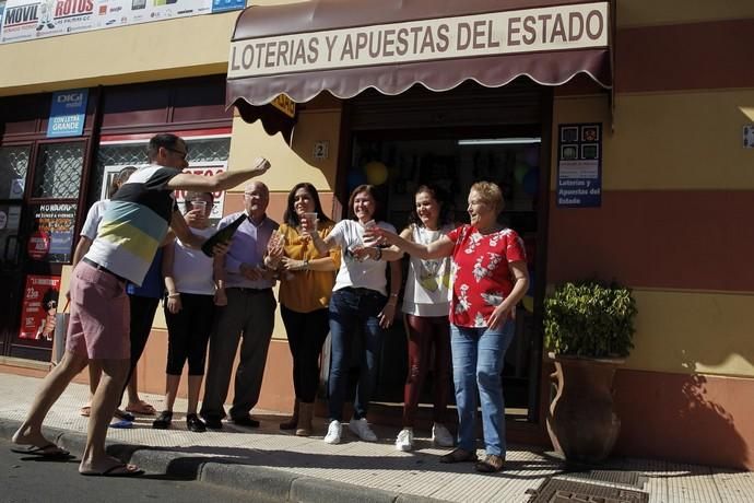 El, 03347, el Gordo cae en diez municipios de Gran Canaria