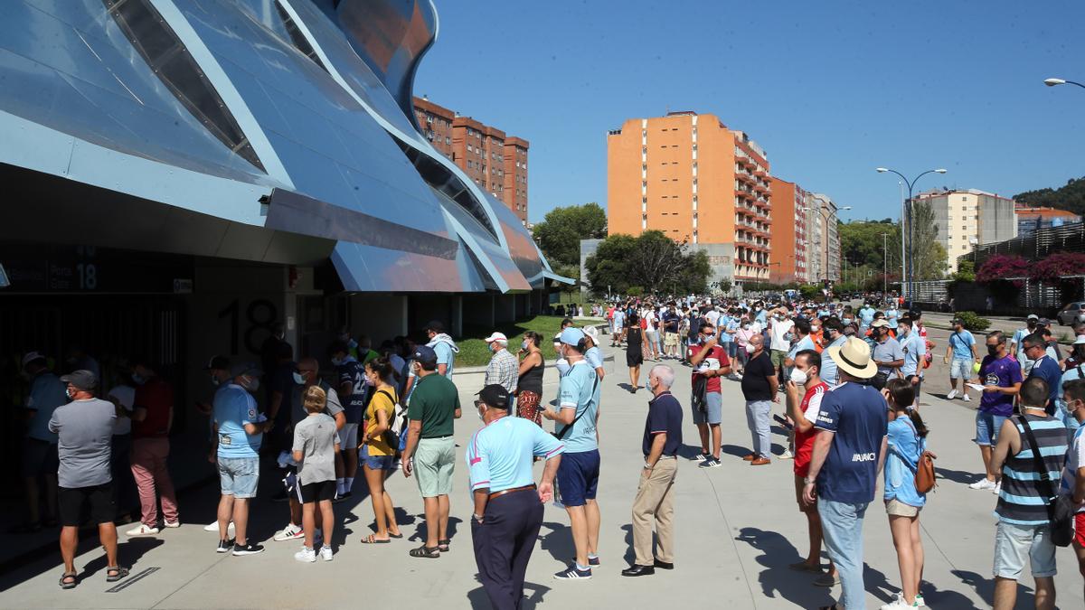 El Celta-Atlético, en imágenes