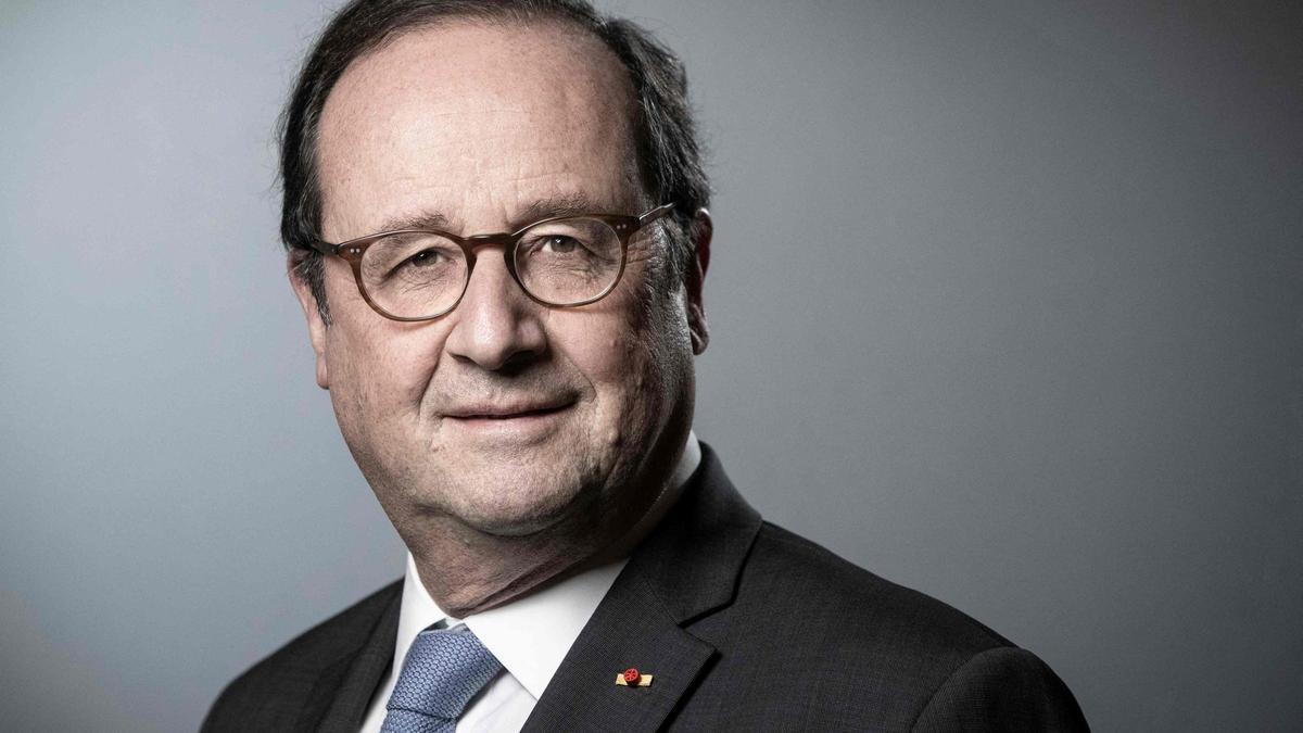 El expresidente francés y candidato a las elecciones legislativas, François Hollande.