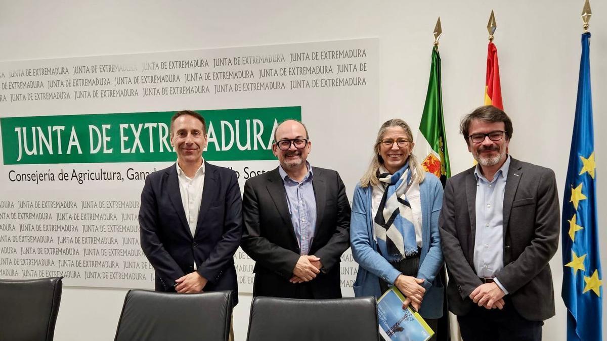 Reunión de  i-DE con la Junta de Extremadura