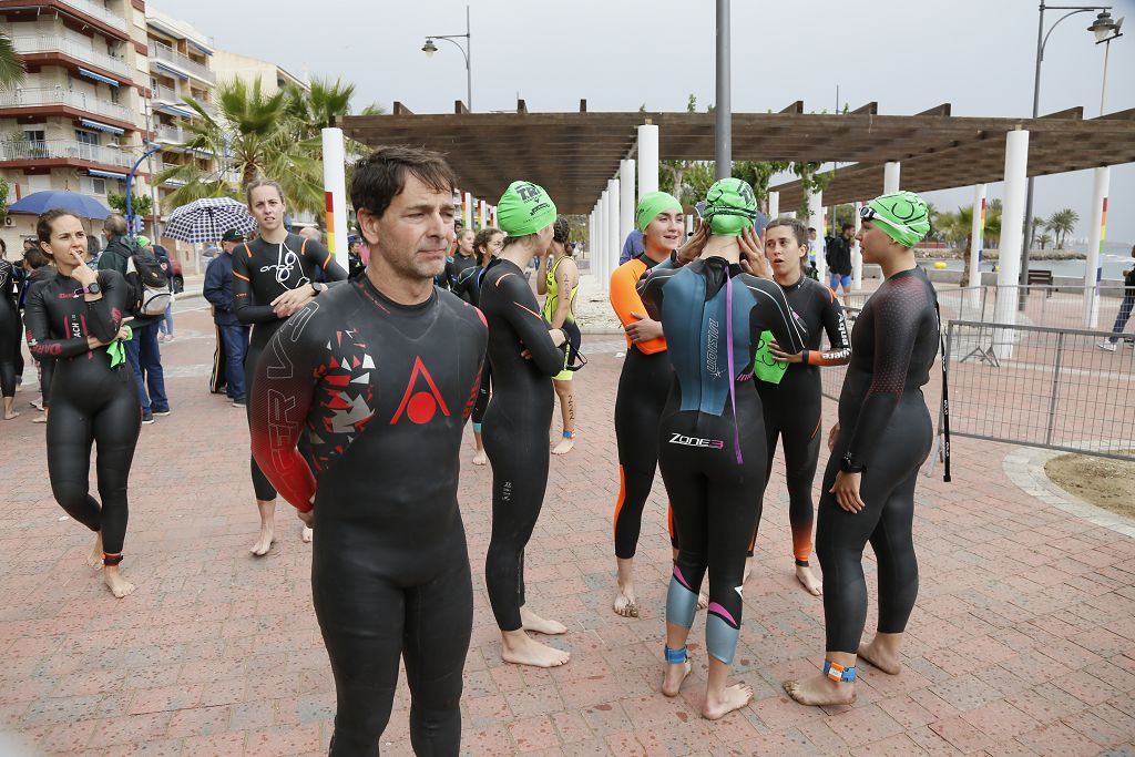 Salida del triatlón de Fuente Álamo