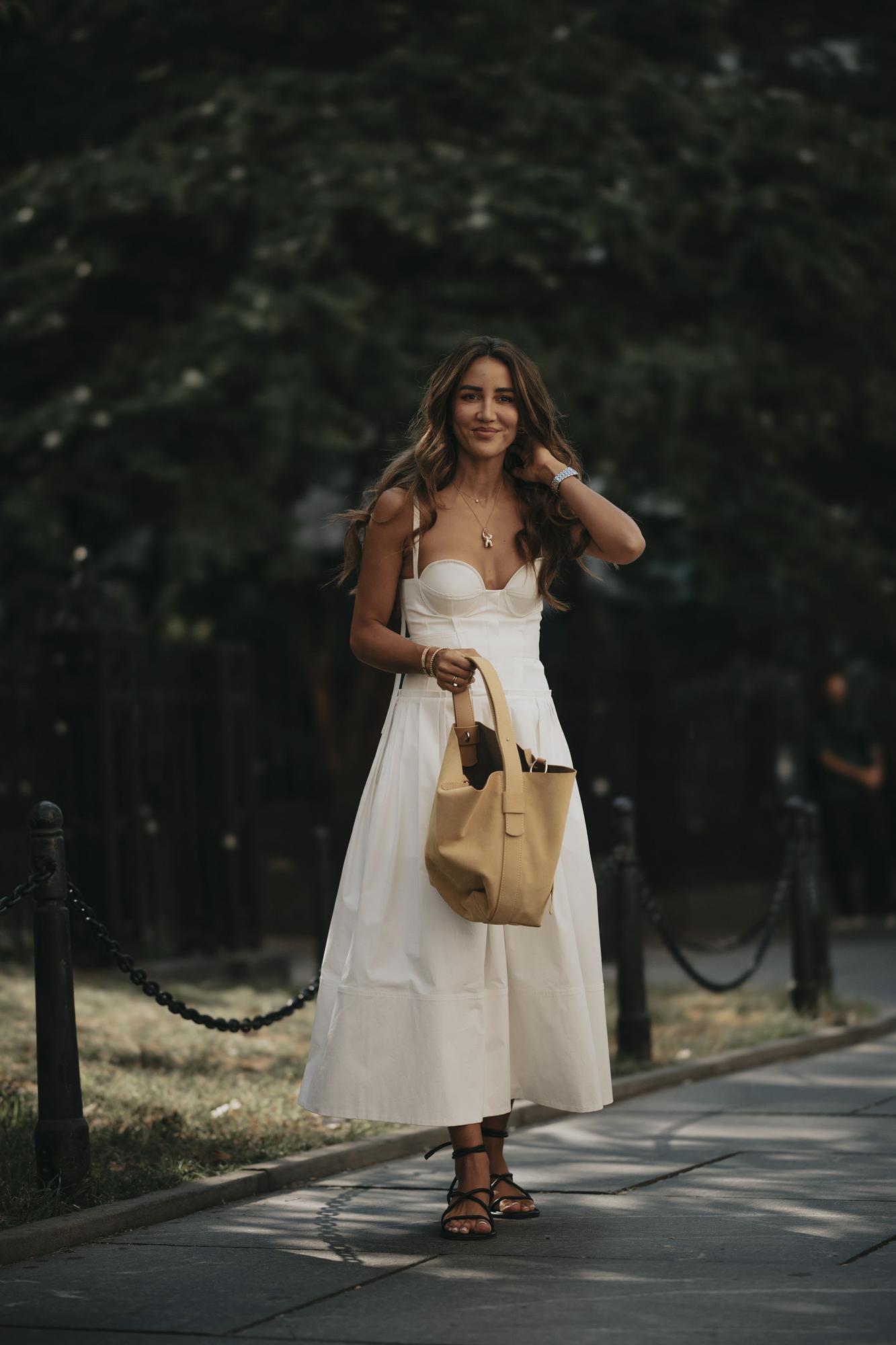 Blanco mujer vestidos