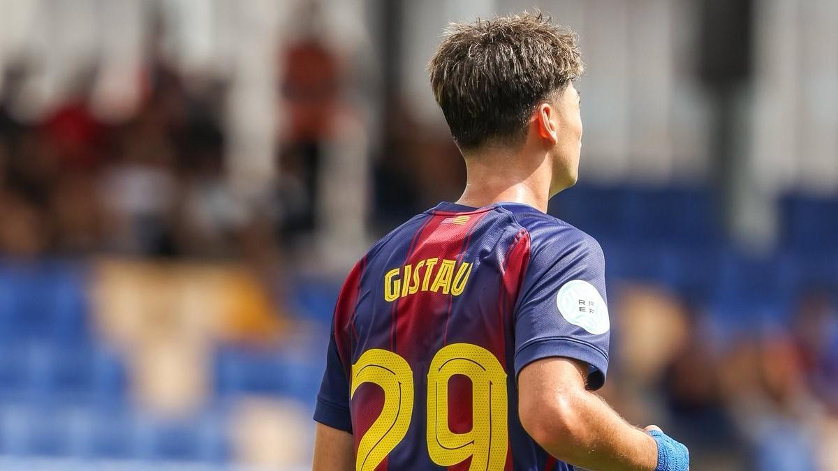 Gistau es un delantero centro muy prometedor