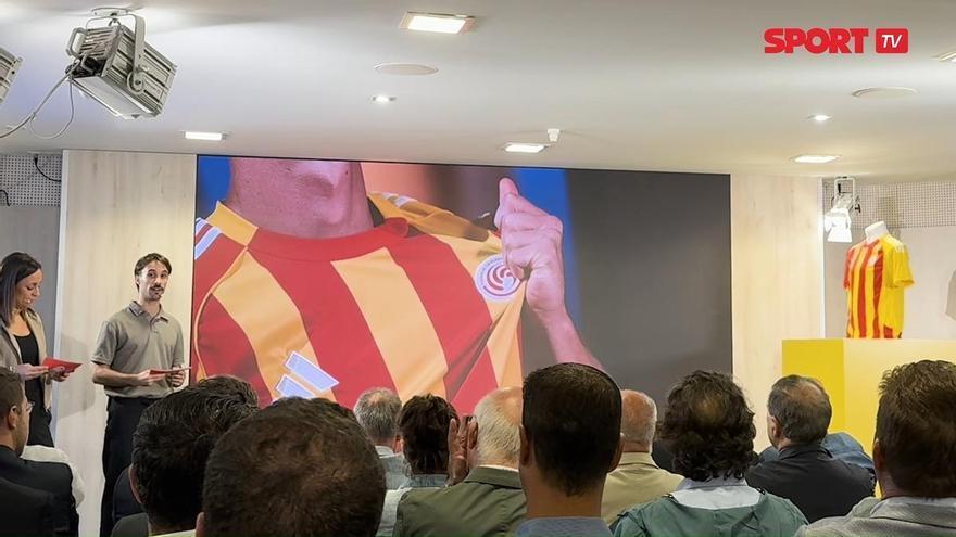 Presentación de la nueva camiseta de las selecciones catalanas