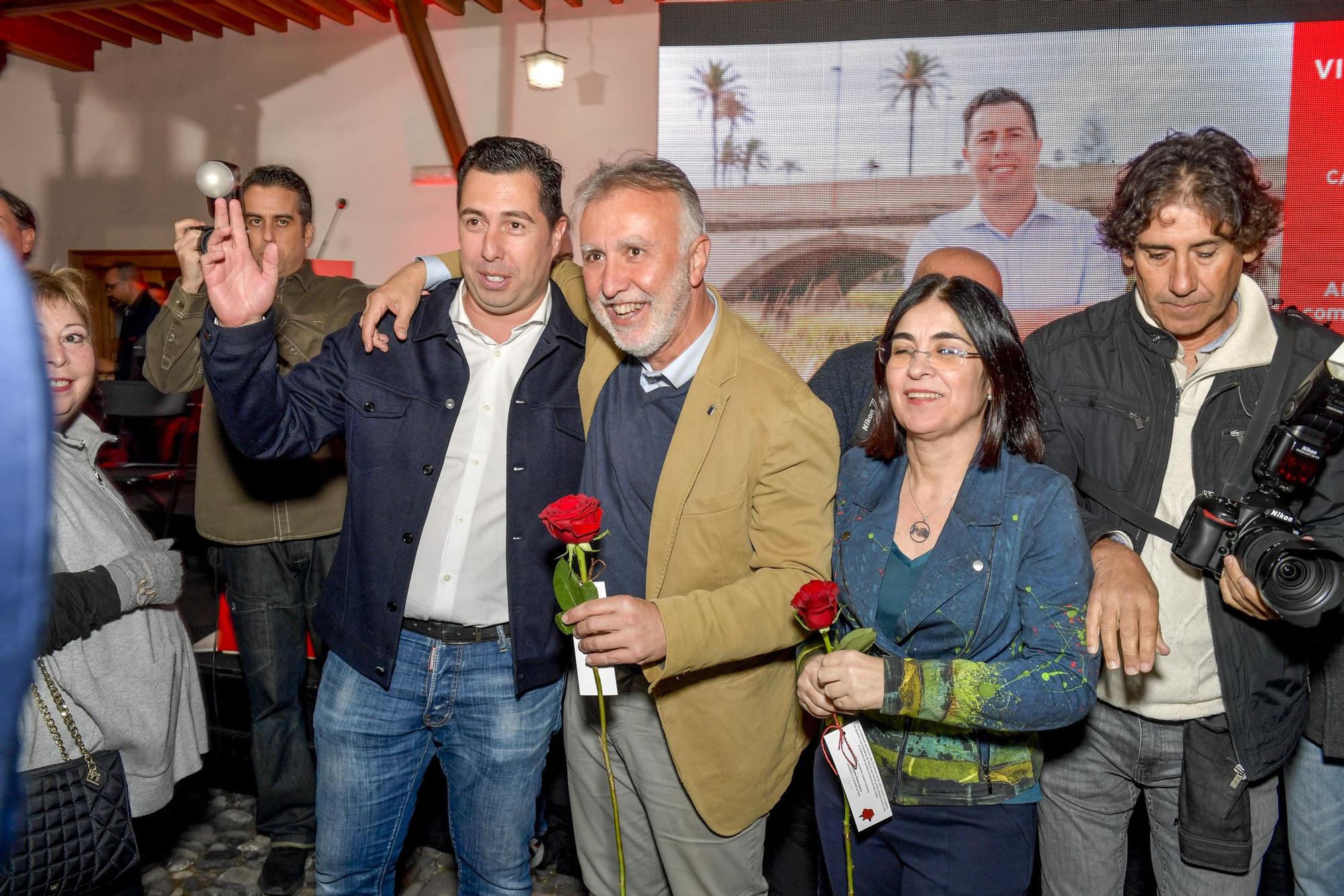 Presentación del candidato del PSOE Alejandro Ramos