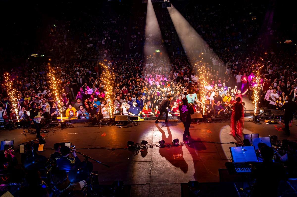 La Power Up Orchestra interpreta la música de Dragon Ball.