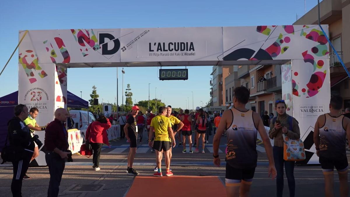 L'Alcuia albergó el pasado domingo 2 de octubre la Mitja Marató del Kaki.