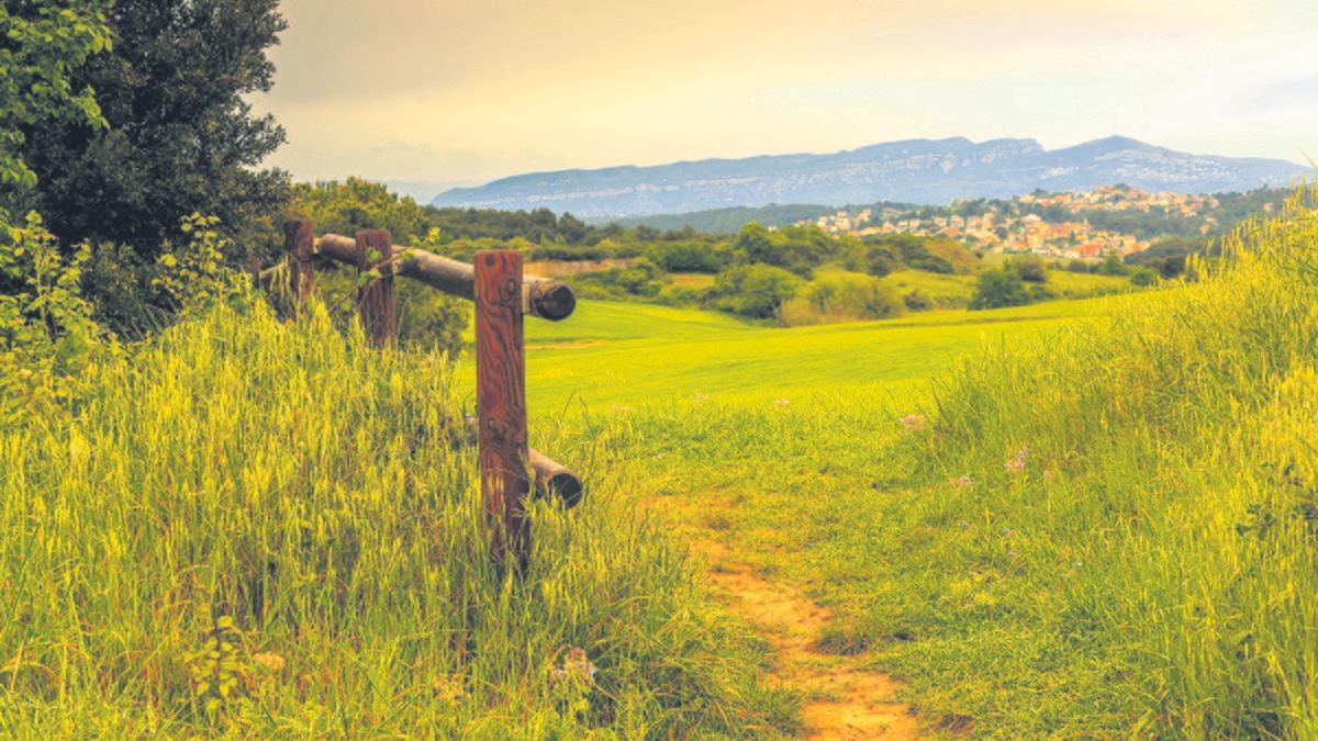 El parque natural de Gallecs es un emblema¿tico nu¿cleo rural protegido del Valle¿s Oriental (Barcelona)