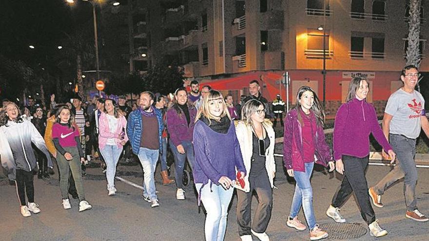 La provincia se tiñe de morado