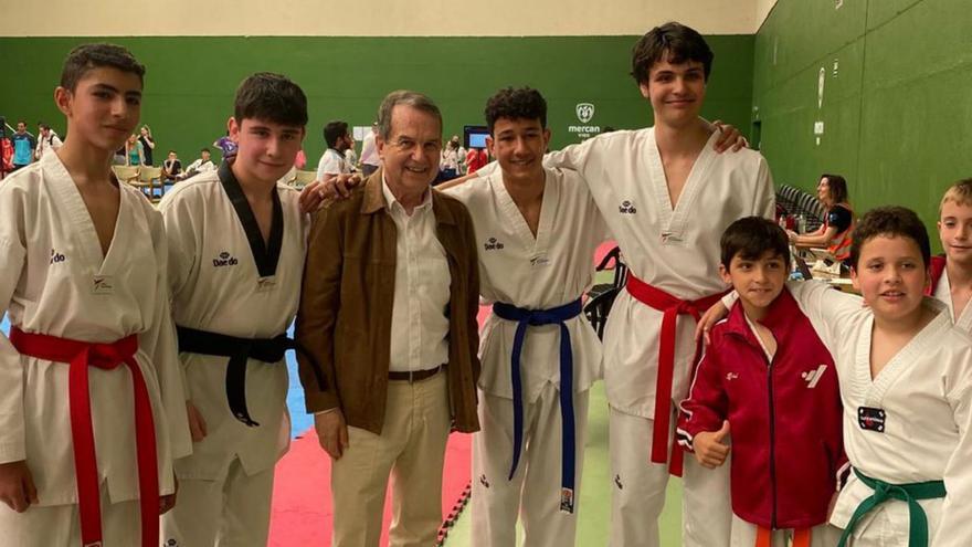 Las promesas del taekwondo local se citan en el Mercantil