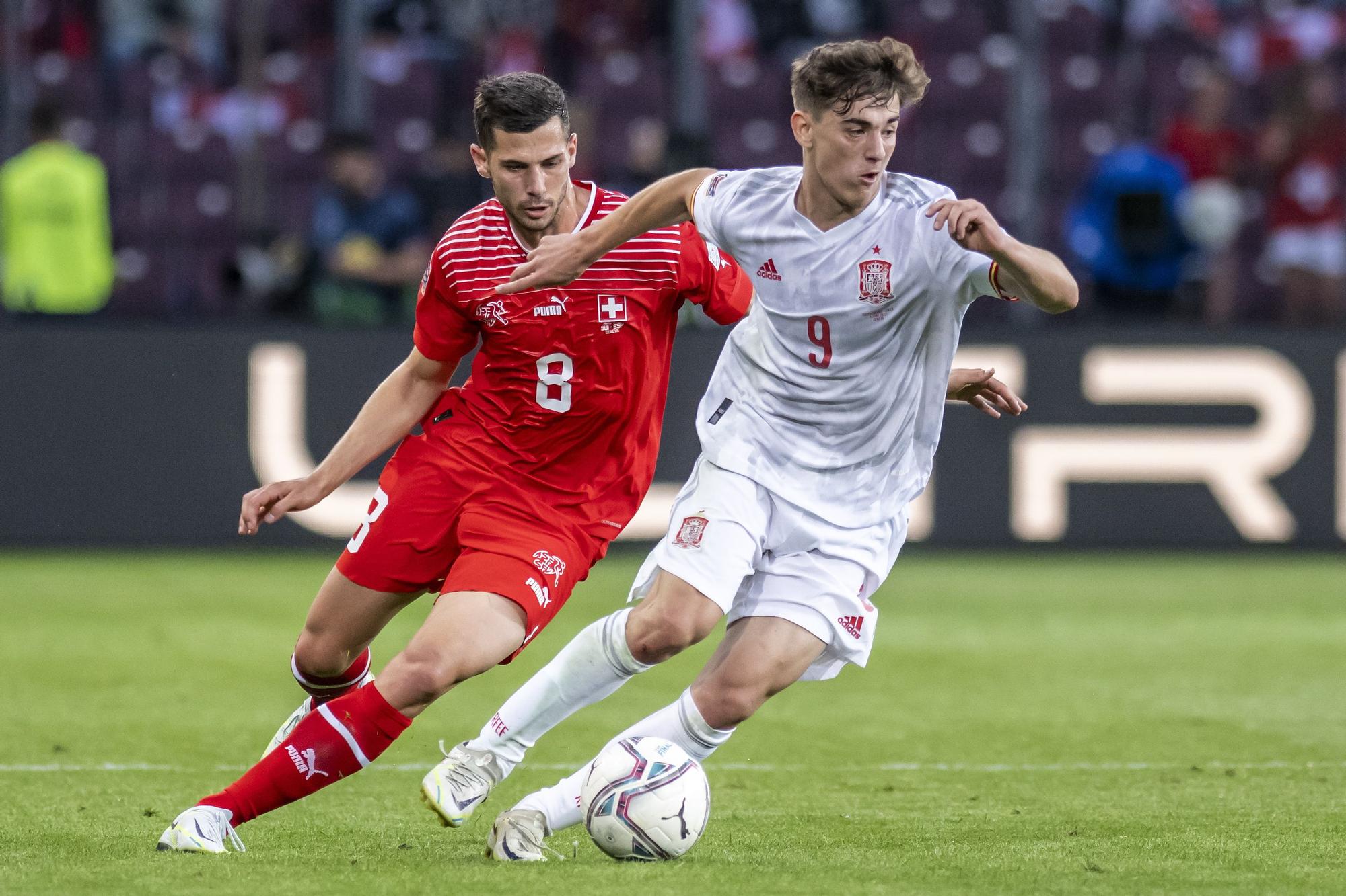 Liga de Naciones: Suiza - España