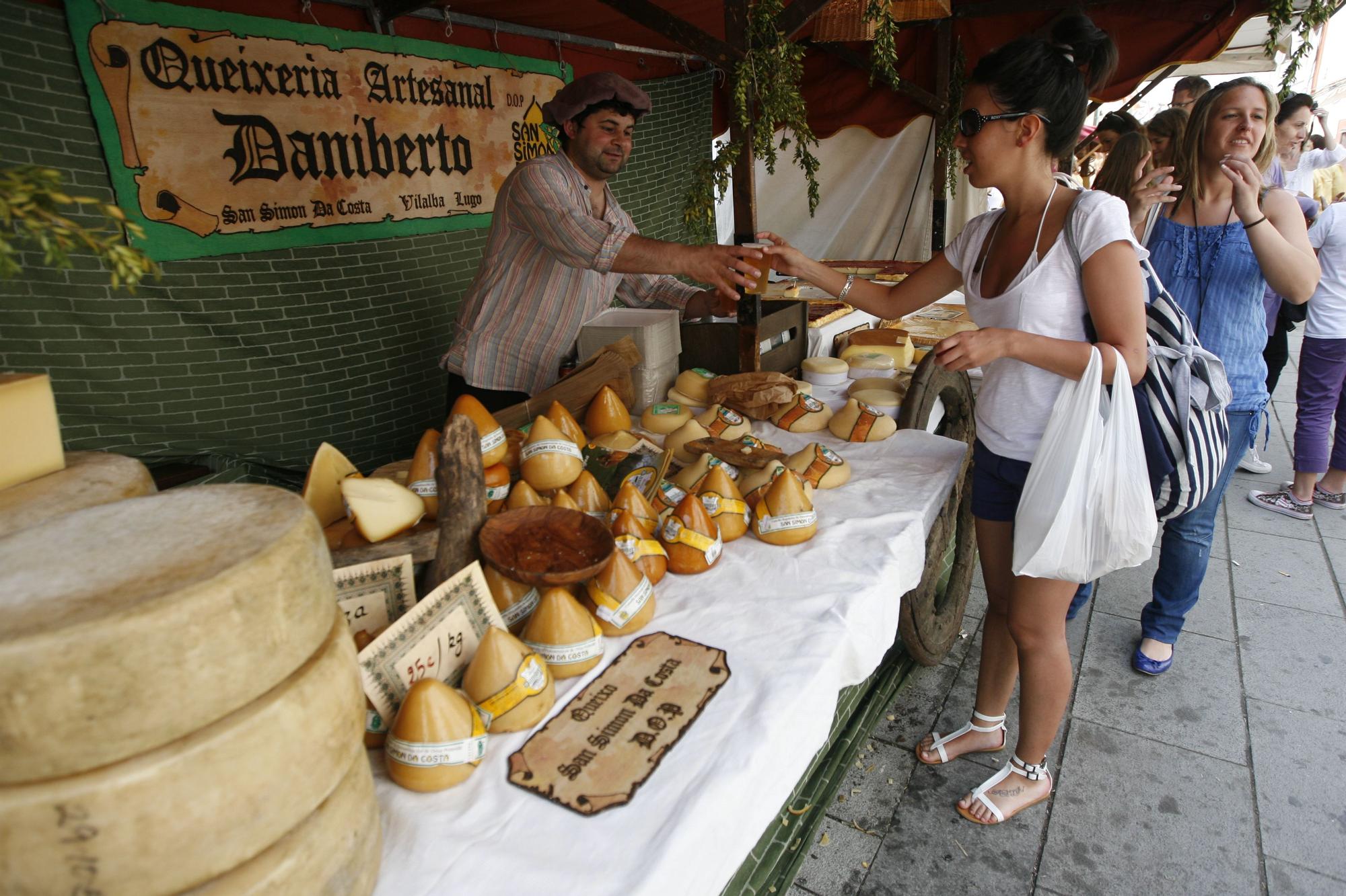 Edición de 2010 de la Feria Medieval de Ibiza.