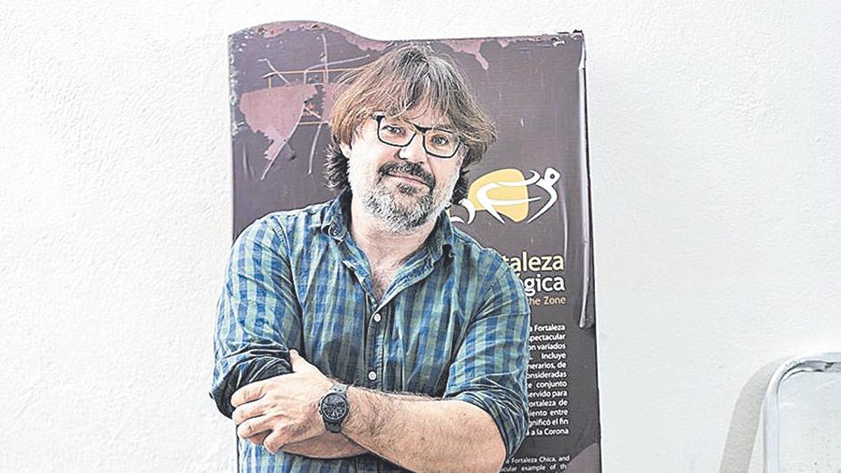 Marco Moreno, arqueólogo director gerente de Tibicena.