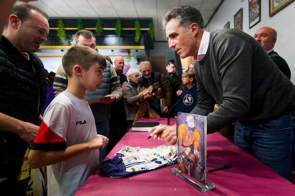 Indurain, en les Alqueries.