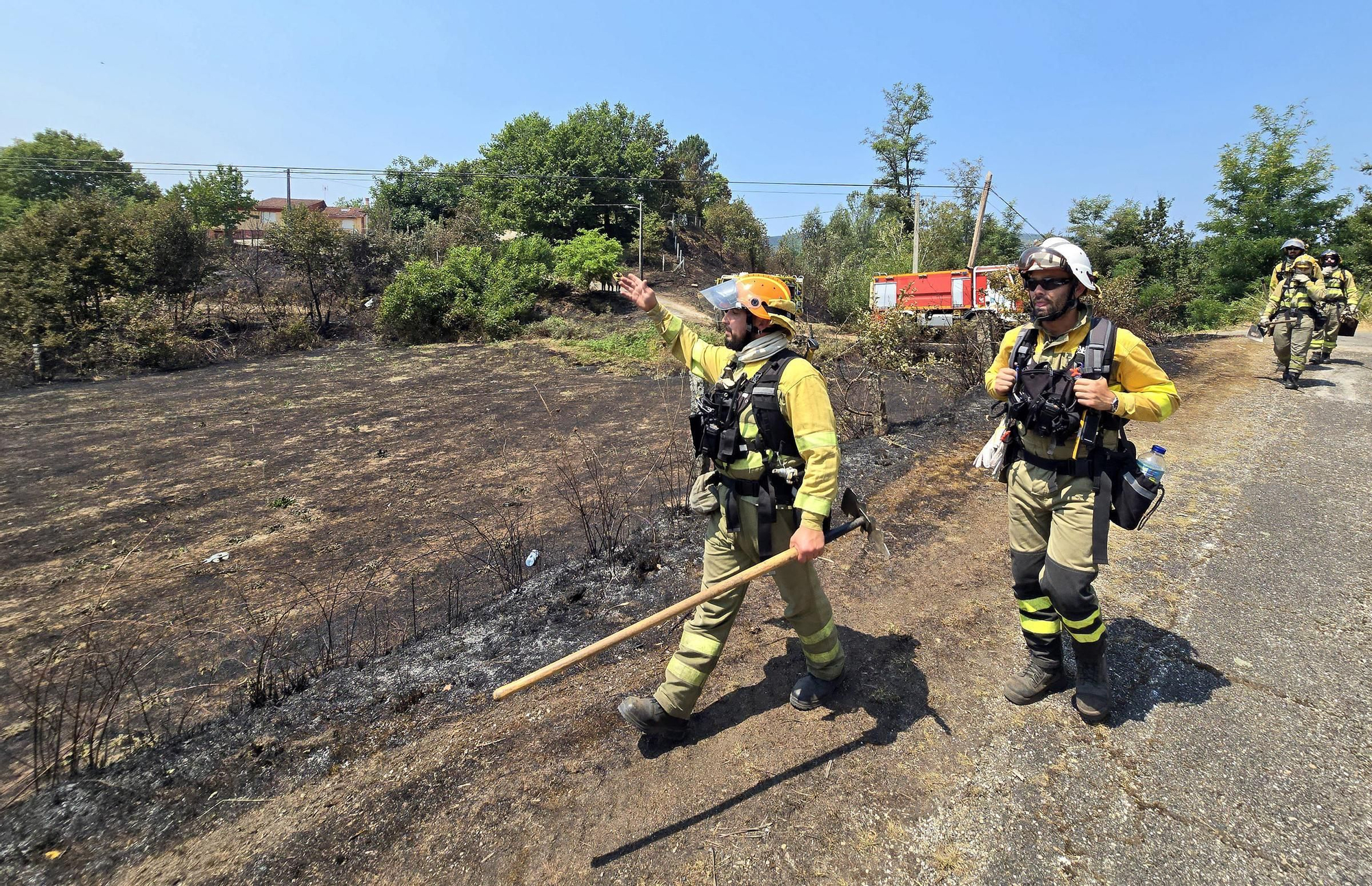 Los incendios sacuden Galicia
