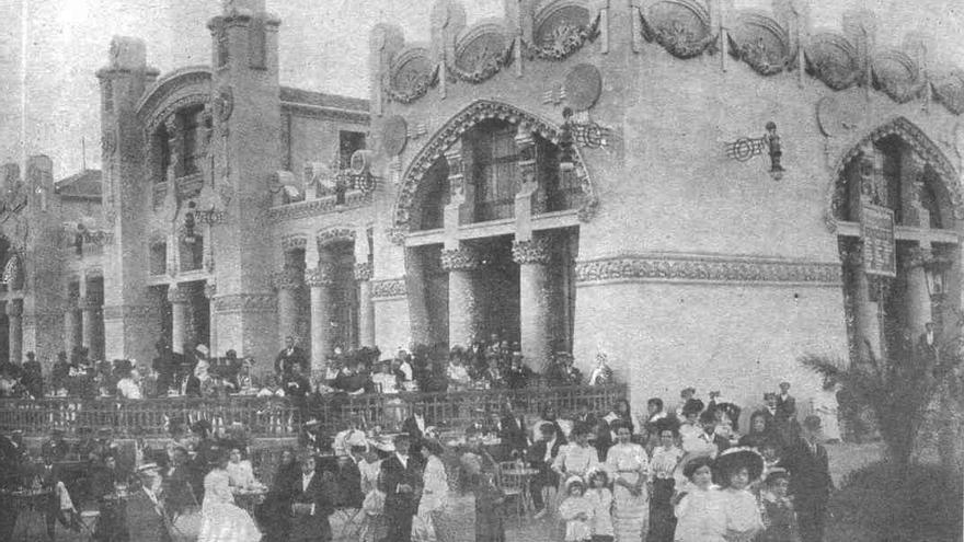 Expo hispano-francesa de1908 en Zaragoza.