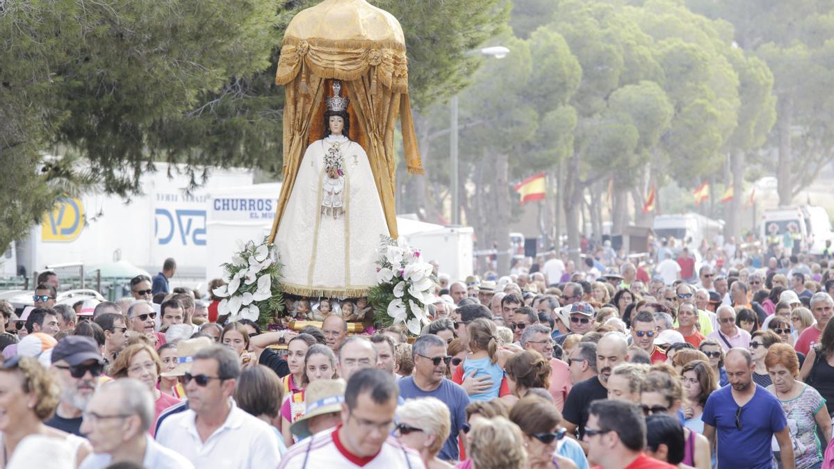 La estancia de la Virgen en el templo parroquial Nuestra Señora del Socorro se efectúa el domingo 28 de agosto