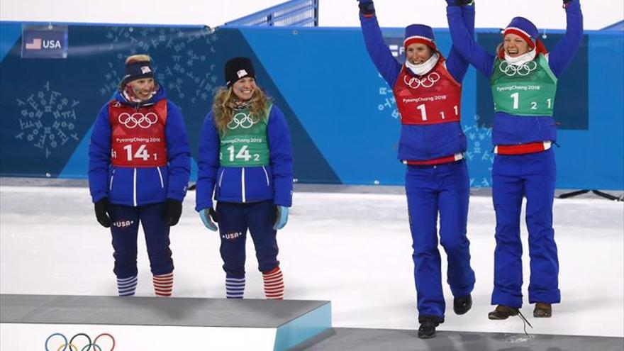 Bjoergen, la atleta más laureda de los Juegos