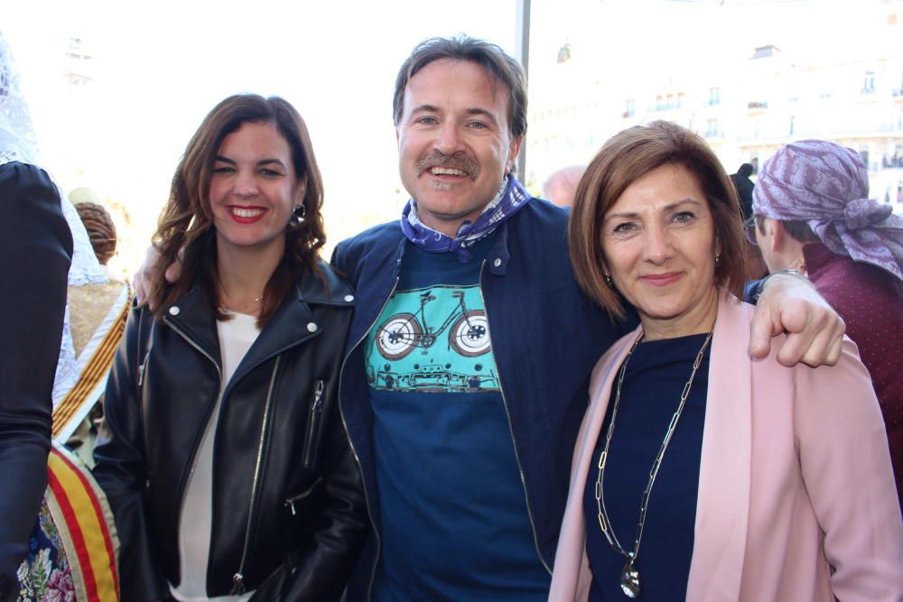 Sandra Gómez, Giuseppe Grezzi y Maite Girau