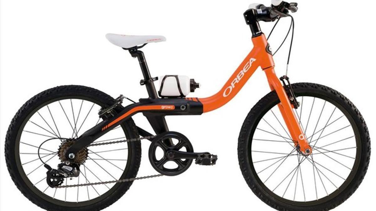 La bicicleta 'Orbea Grow', ganadora del premio Delta de diseño industrial.