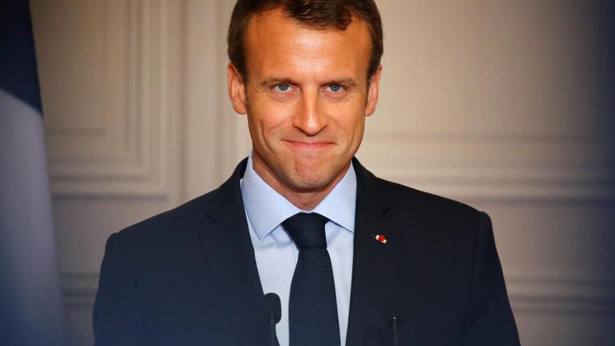 El presidente francés Emmanuel Macron.